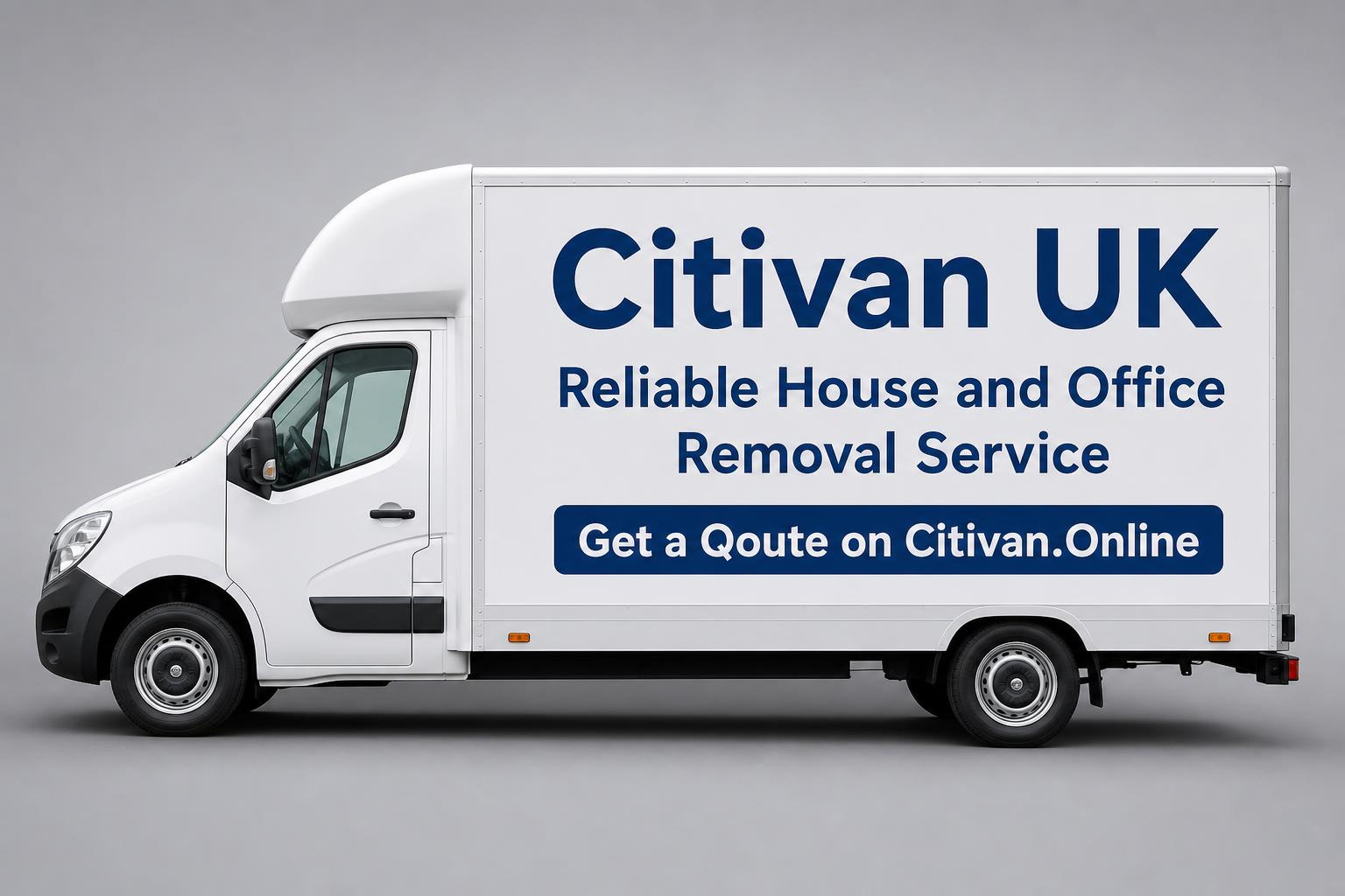 Luton Van — 20m³ · 1000kg lift